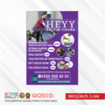 Koltuk Yıkama Broşür El İlanı (MD:B0698)