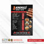 Kokoreççi Broşür El İlanı (MD:B0725)