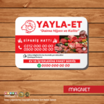 Kasap Magnet Baskı (Md:K1199)