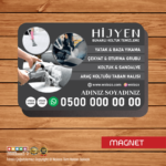 Koltuk Yıkama Magnet Baskı (Md:K1063)
