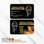 Kuaför Güzellik Salonu Kartvizit Baskı (Md: Y7272)