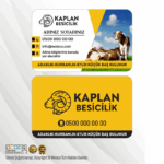 Besicilik, Kurbanlık Kartvizit KL0021