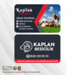Besicilik, Kurbanlık Kartvizit KL0025