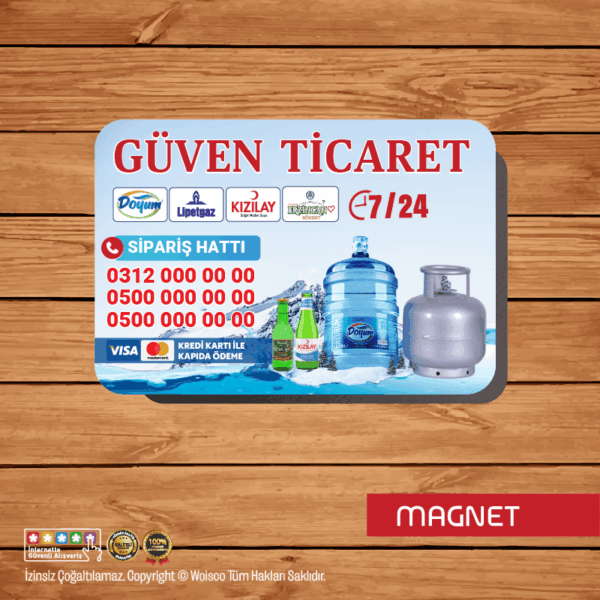 Damacana Su Magnet Baskı - Md:SD0211