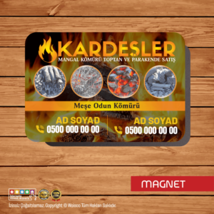 Kömürcü Magnet Baskı (Md:T0989)