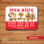 Büfeci Magnet Baskı Md:B1043)