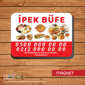 Büfeci Magnet Baskı Md:B1043)