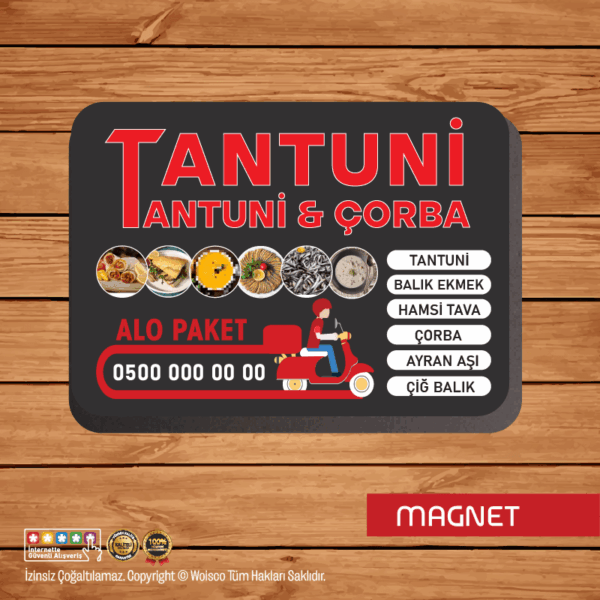 Tantuni Magnet Baskı (MAG:H0296)