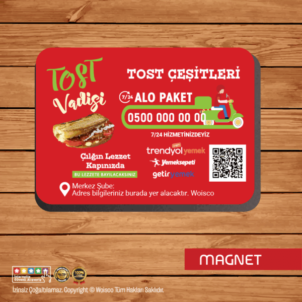 Tostçu Magnet Baskı (MAG:H0299)