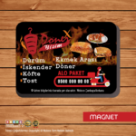 Dönerci Magnet Baskı (MAG:D1293)