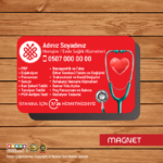 Evde Sağlık Magnet Baskı (Md:E0938)