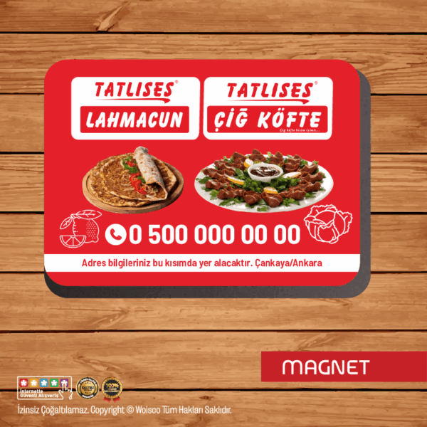Tatlıses Magnet Baskı (Md:TS0919)