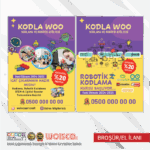 Robotik Kodlama Broşür El İlanı (MD:B0727)