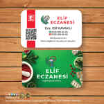 Eczane Kartvizit 1000 Adet Baskı (Model E3681)