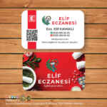 Eczane Kartvizit 1000 Adet Baskı (Model E3684)