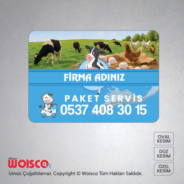 Süt Yumurta Magnet Baskı (Md:K6599)