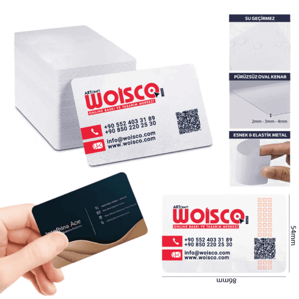 Metal Kartvizit Baskı