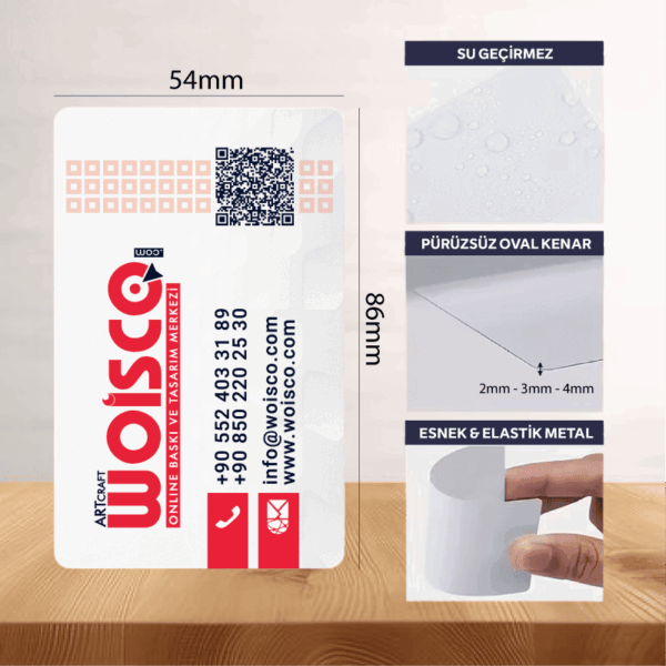 Metal Kartvizit Baskı