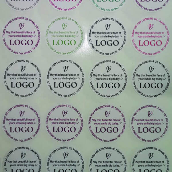 Selefonsuz Etiket / Sticker Baskı