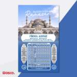 İmsakiye Baskı /Camii Model (Mdl: KH011)