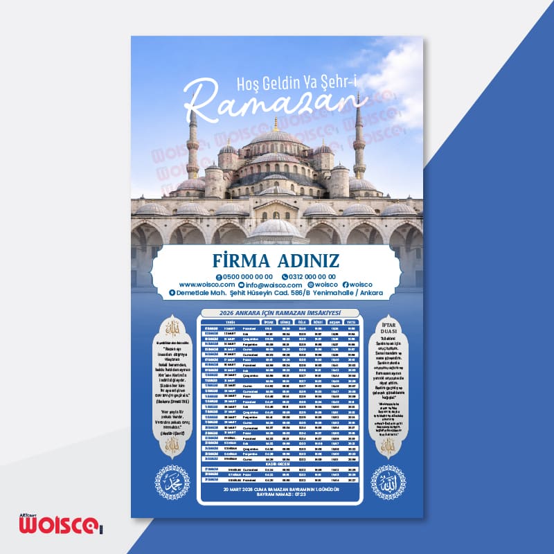 İmsakiye Baskı - Ramazan İmsakiyesi İstanbul İmsakiye Baskı - Ramazan İmsakiyesi İstanbul