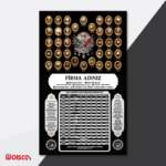 İmsakiye Baskı (Mdl: KH005) (Osmanlı)