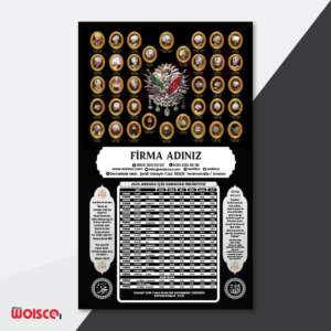 İmsakiye Baskı - Ramazan İmsakiyesi Osmanlı