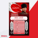 İmsakiye Baskı (Mdl: KH009) (Atatürk)