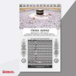 İmsakiye Baskı (Mdl: KH003) (Kabe)