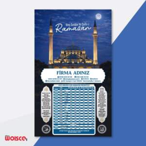 İmsakiye Baskı - Ramazan İmsakiyesi
