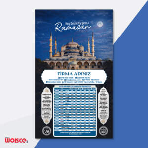 İmsakiye Baskı - Ramazan İmsakiyesi