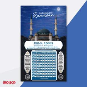 İmsakiye Baskı (Mdl: KH014)