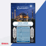 İmsakiye Baskı / Camii Model (Mdl: KH013)