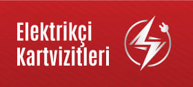 Sektöre Özel Elektrikçi Kartvizit Modelleri