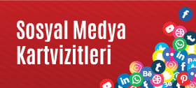 Sosyal medya kartvizitleri