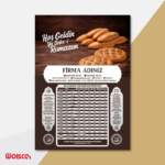 Fırıncı İmsakiye Baskı (Mdl: KH021)