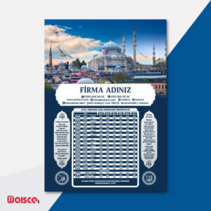 İmsakiye Baskı - Ramazan İmsakiyesi