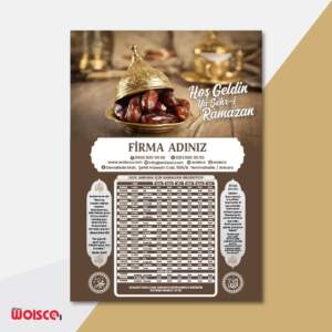 İmsakiye Baskı (Mdl: KH039)