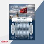 İmsakiye Baskı - Ramazan İmsakiyesi(Md: KH034)