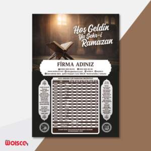 İmsakiye Baskı - Ramazan İmsakiyesi