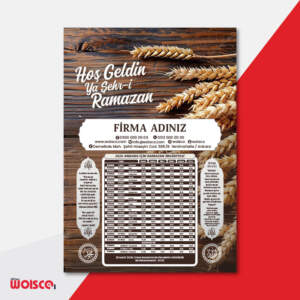 İmsakiye Baskı - Ramazan İmsakiyesi