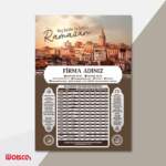 İmsakiye Baskı (Mdl: KH028)