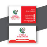 Eczane Kartvizit 1000 Adet Baskı E4689