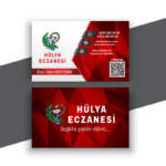 Eczane Kartvizit 1000 Adet Baskı E4683