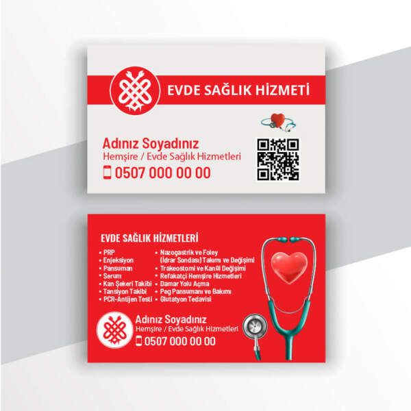 Evde Sağlık Kartvizit ES108