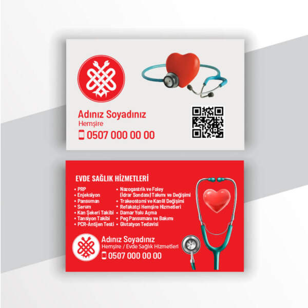 Evde Sağlık Kartvizit ES109