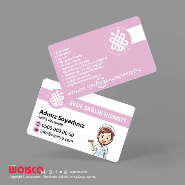 Evde Sağlık Hizmetleri Kartvizit ES106