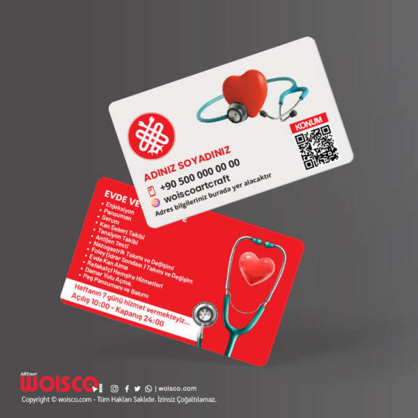 Evde Sağlık Hizmetleri Kartvizit ES107