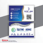 Fizyoterapist Kartvizit Baskı FZ122