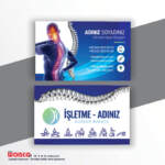 Fizyoterapist Kartvizit 1000 Adet FZ116